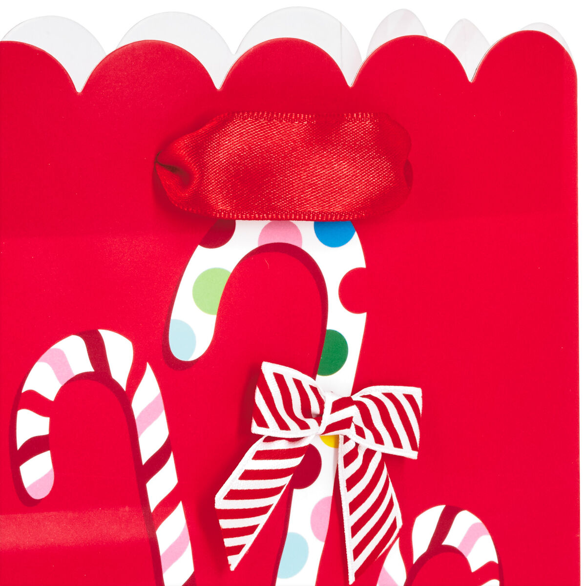 6.5" Candy Cane Christmas Gift Bag Gift Bags Hallmark