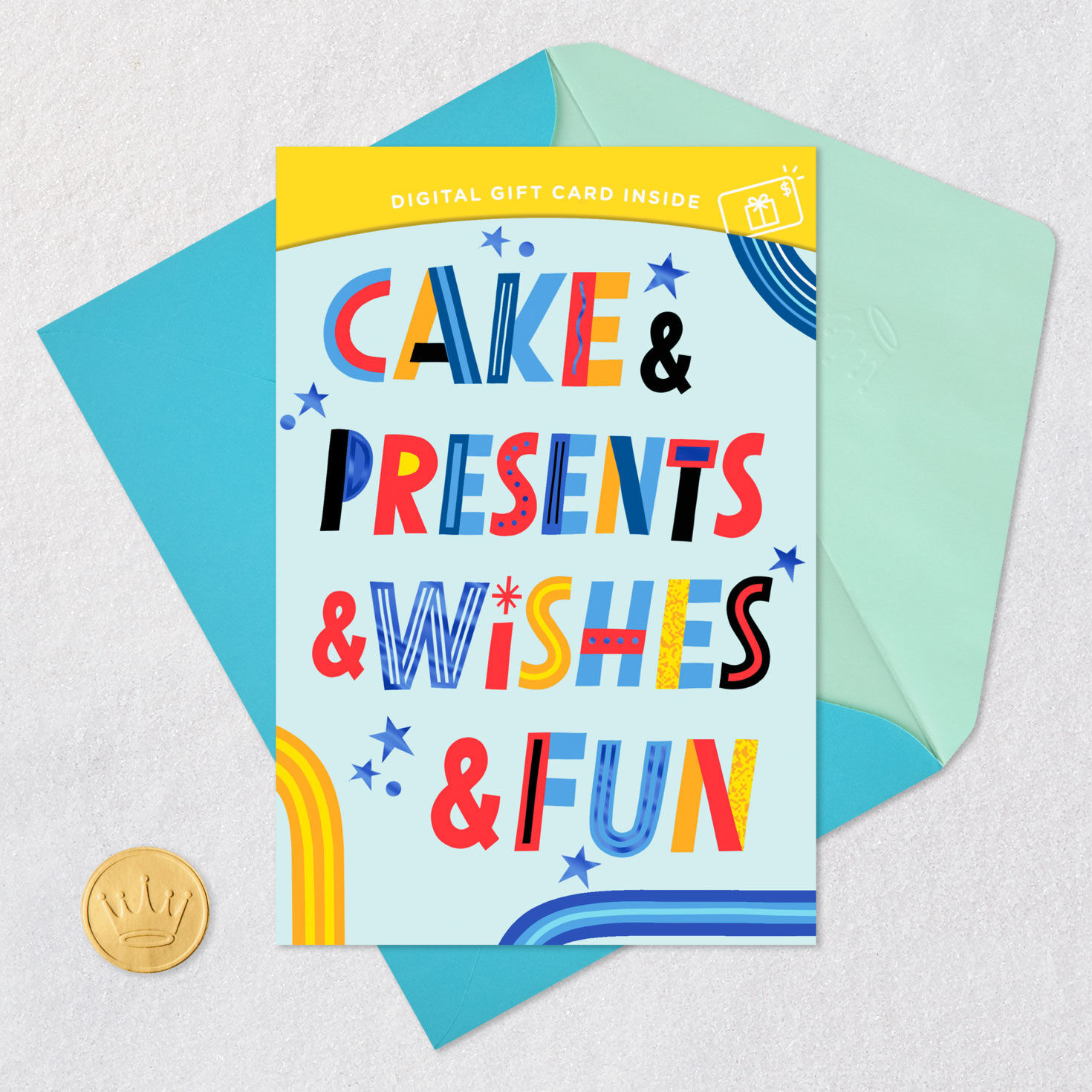 All the Things, All for You Gift Card Greeting Birthday Card for Kids, , large image number 8