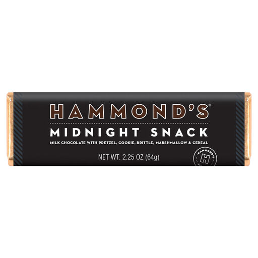 Hammond's Midnight Snack Candy Bar, 2.25 oz., 