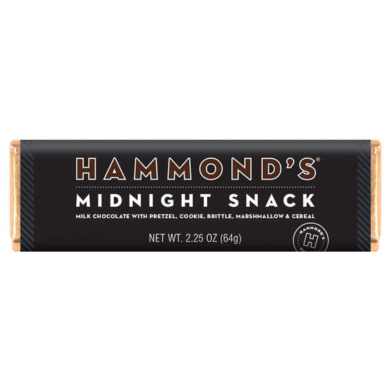 Hammond's Midnight Snack Candy Bar, 2.25 oz.
