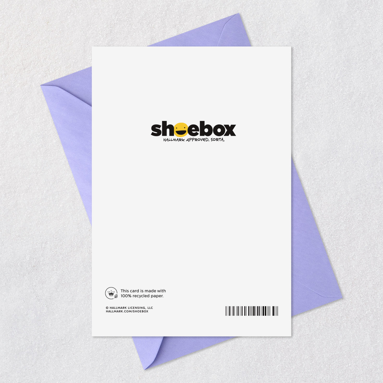 Flowers on Purple Funny Daughter Birthday Card Card Back with Envelope image number 7