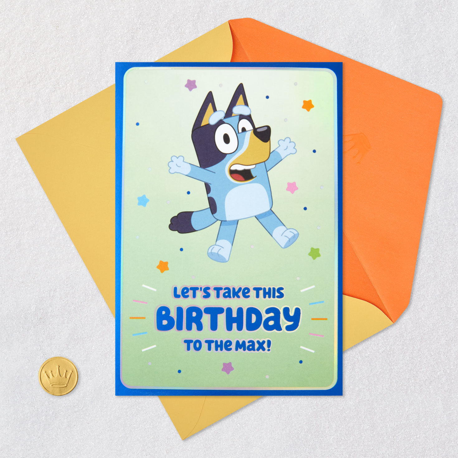 Bluey Maximum Fun Birthday Card for Kids for only USD 4.99 | Hallmark