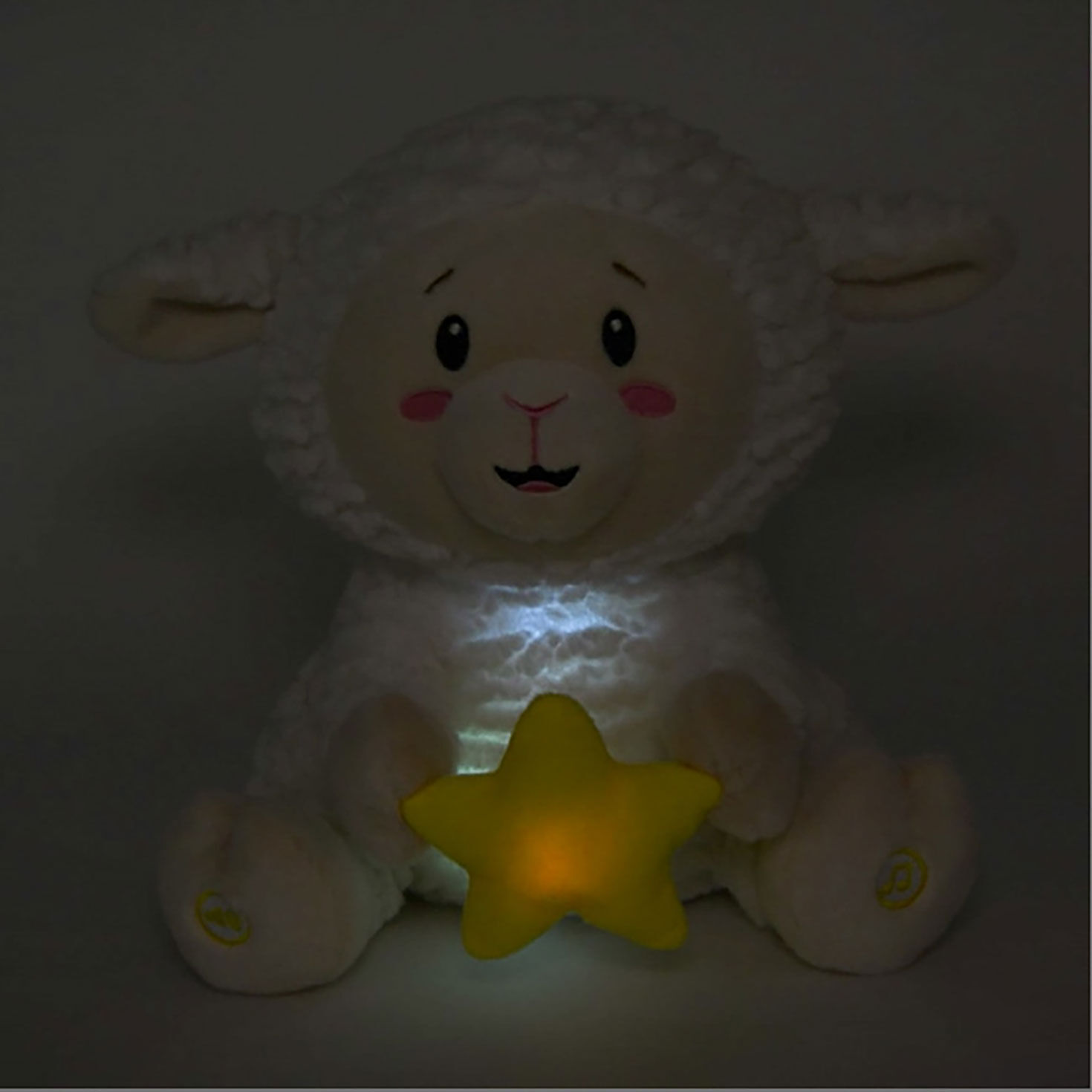 Cuddle Barn Twinkling Levi Light-Up Musical Lamb Plush Toy, 11" for only USD 28.99 | Hallmark