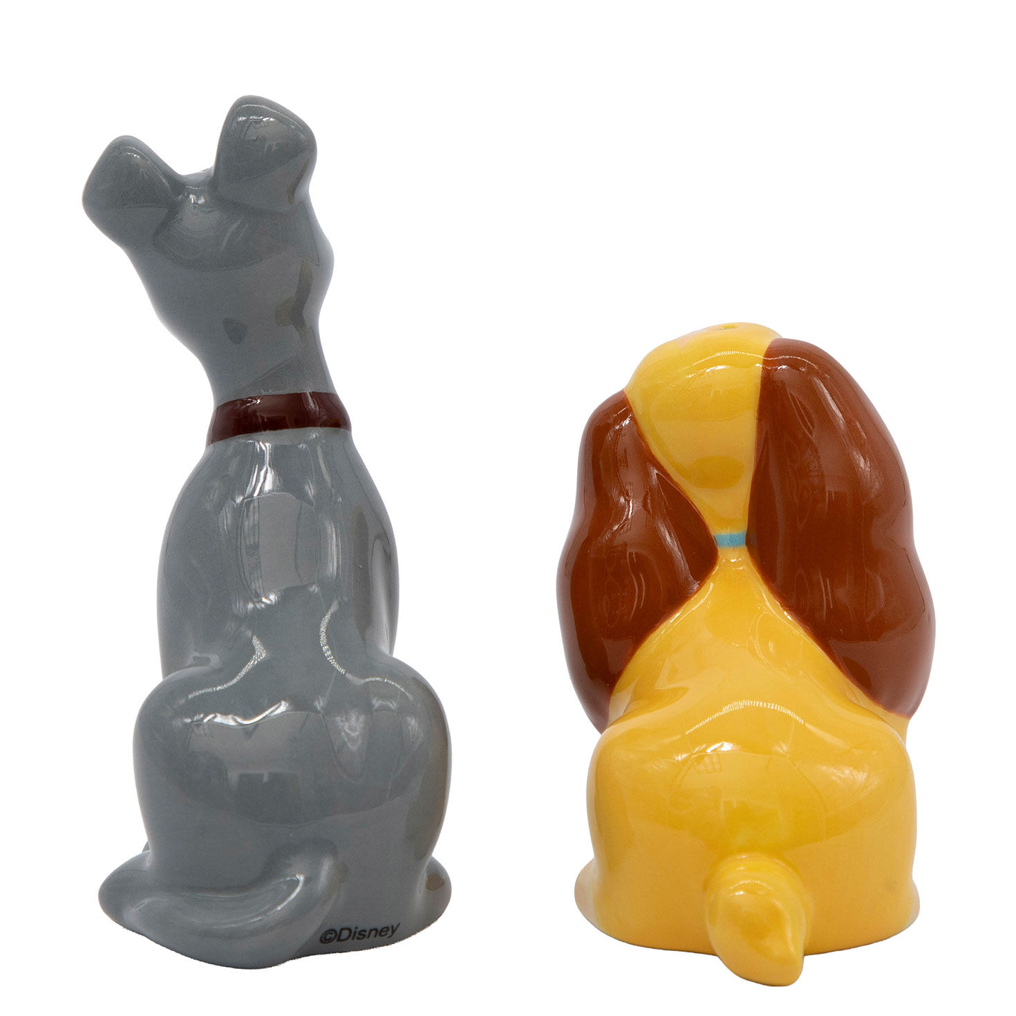 Lady and the Tramp Ceramic Salt and Pepper Set back image number 2
