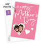 Pink White Hearts Personalized Mother's Day Card Card Front with Envelope image number 2