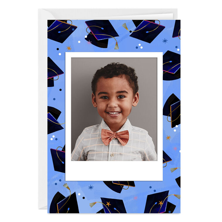 Grad Caps Custom Graduation Card