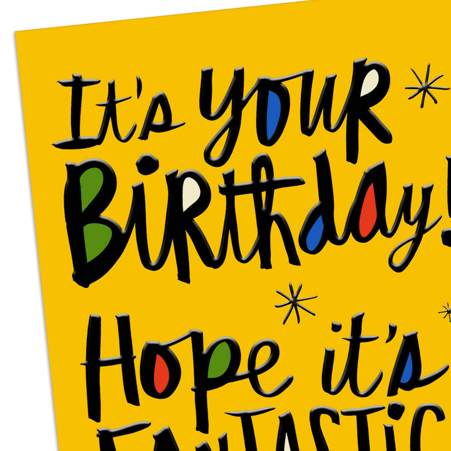 Dots and Doodles Money Holder Birthday Card Card Front Detail image number 5