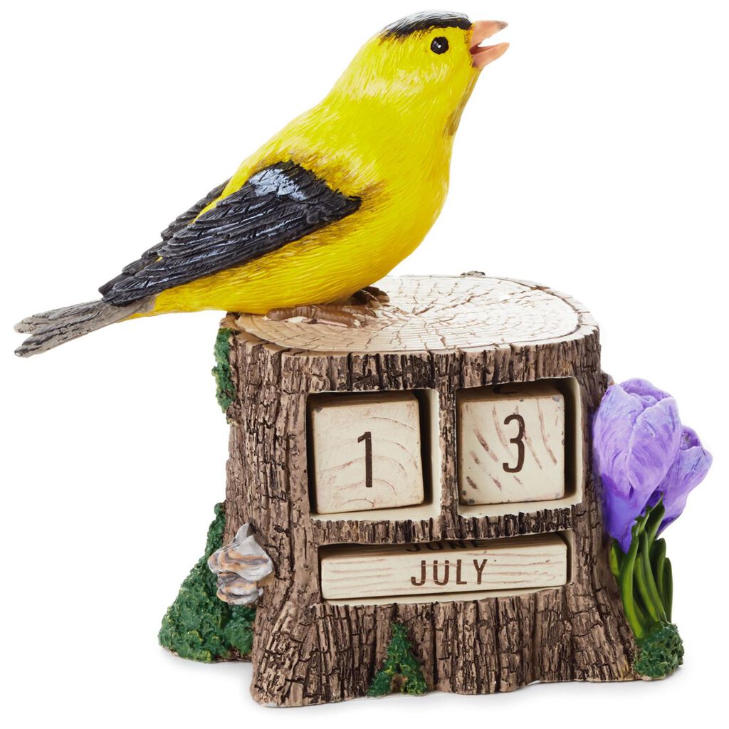 Marjolein Bastin Goldfinch Perpetual Calendar Calendars Hallmark