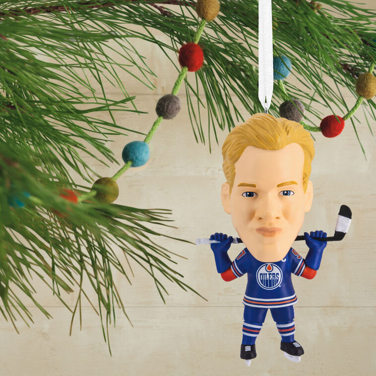 NHL Edmonton Oilers® Connor McDavid Bobblehead Ornament, , large image number 2