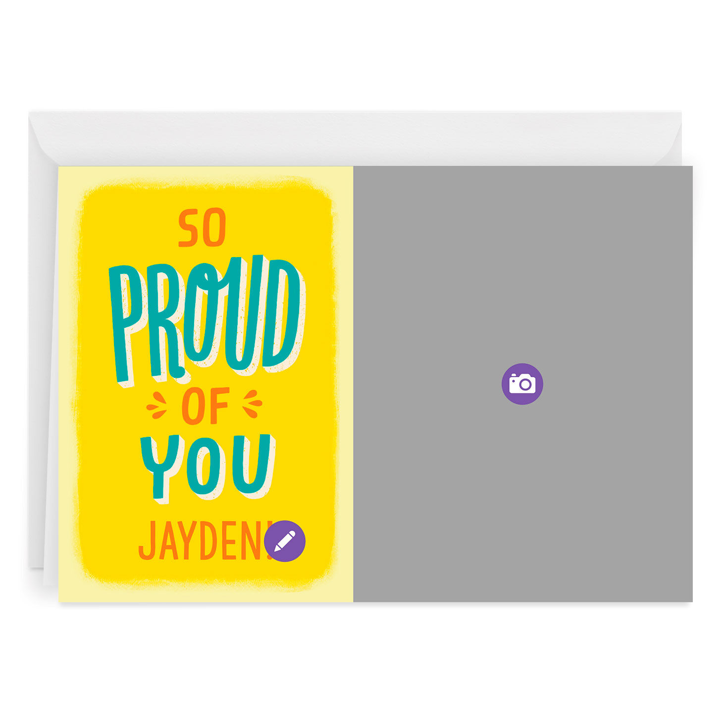 Personalized So Proud of You Photo Card Greeting Cards Hallmark