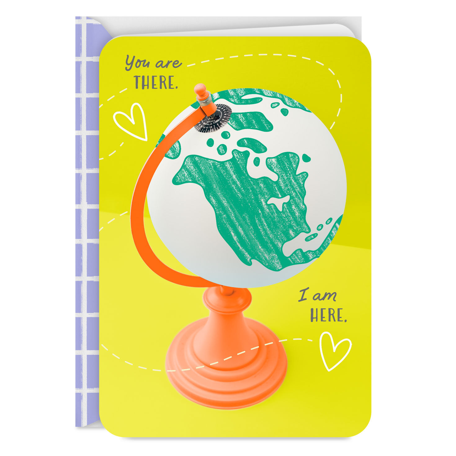 I Hug You in My Heart Every Day Miss You Card