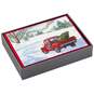 Evergreen Pickup Truck With Glitter Note Cards, Box of 10, , large image number 2