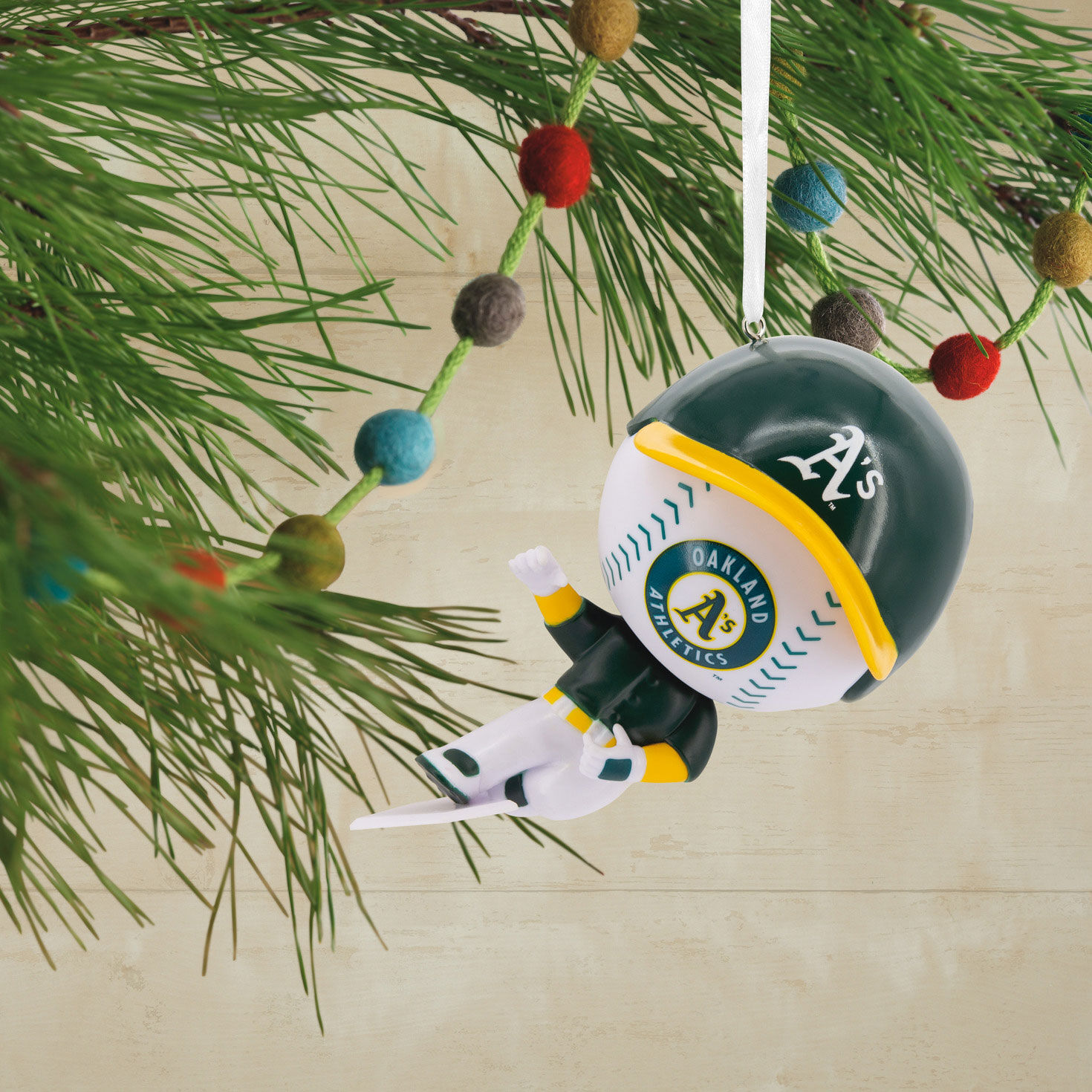 MLB Oakland Athletics™ Bobblehead Ornament for only USD 17.49 | Hallmark