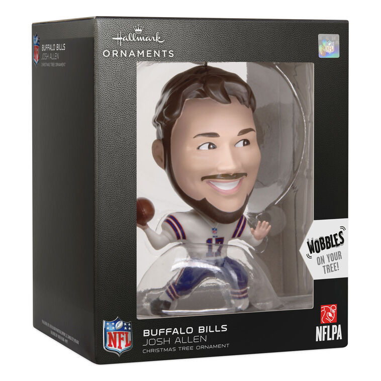 Josh Allen Bobblehead Christmas Ornament  image number 6