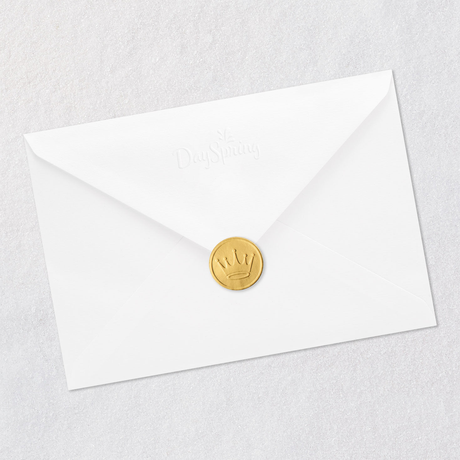 Heart and Flowers Wedding Card With Scripture Envelope Back with Seal image number 8