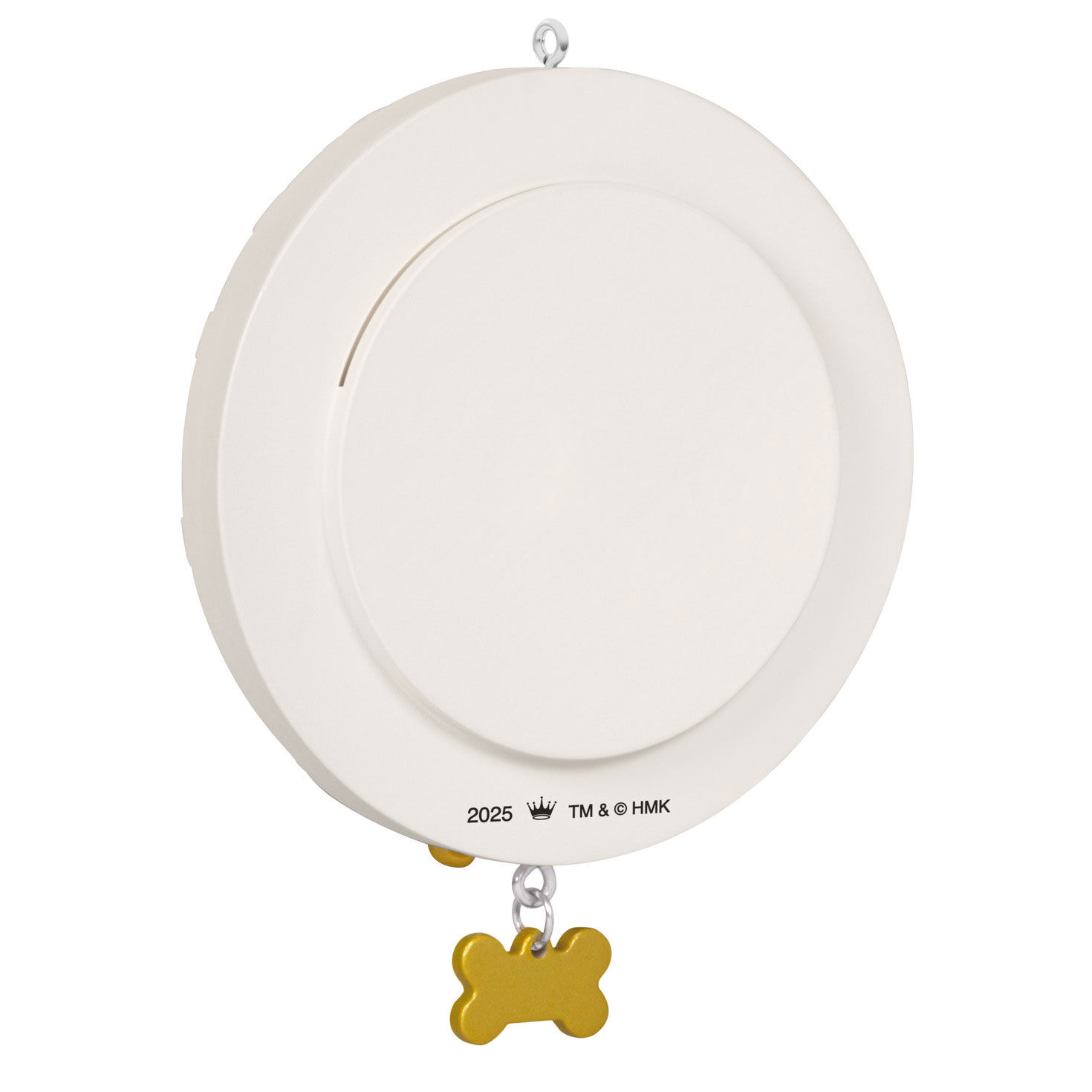 Pet Collar With Bone Charm Frame Keepsake Ornament Back image number 6