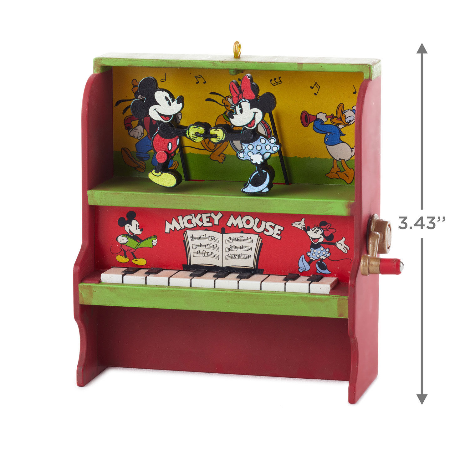 Disney piano toy top