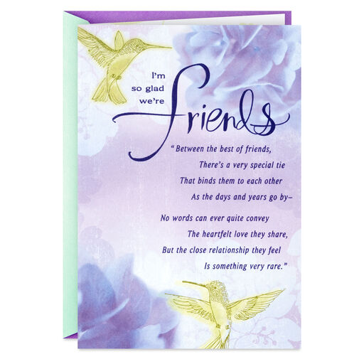 So Glad We're Friends Birthday Card, 