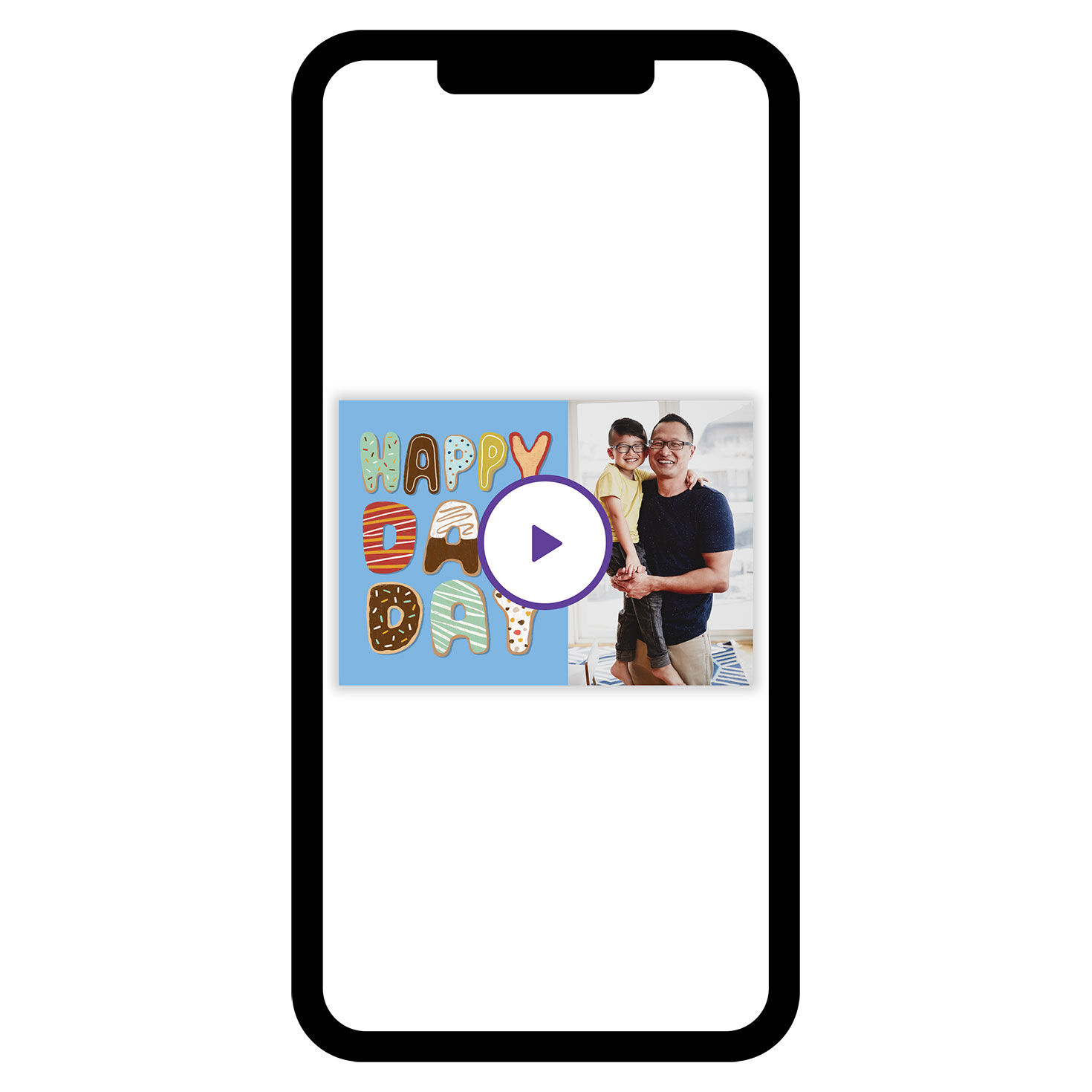 Donuts Happy Dad Day eCard, , large image number 1