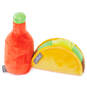 Better Together Taco and Hot Sauce Magnetic Plush, 5", , large image number 2