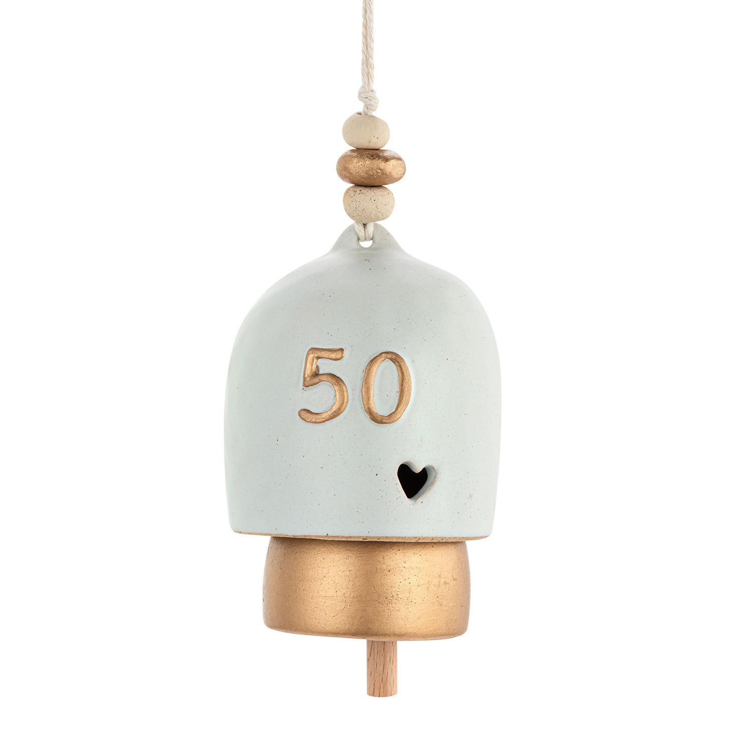 Demdaco Inspired 50th Anniversary Hanging Bell for only USD 27.99 | Hallmark