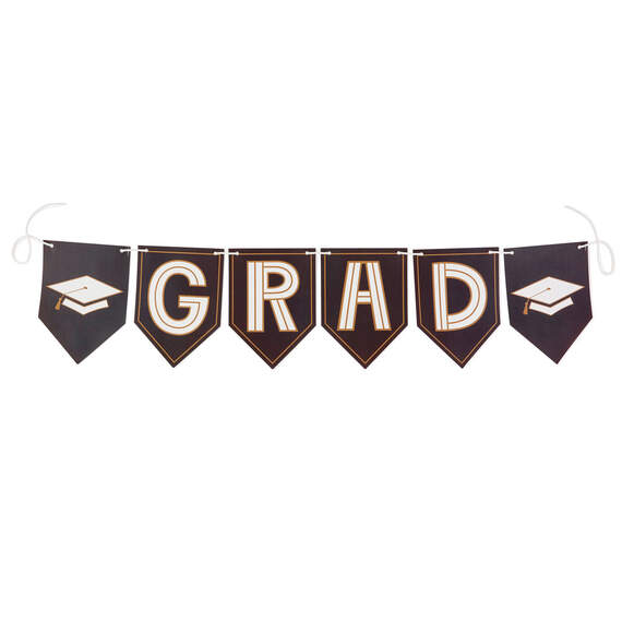 Graduation Party Kit With Banner, Card Box, Advice Cards and Table Runner, , large image number 3