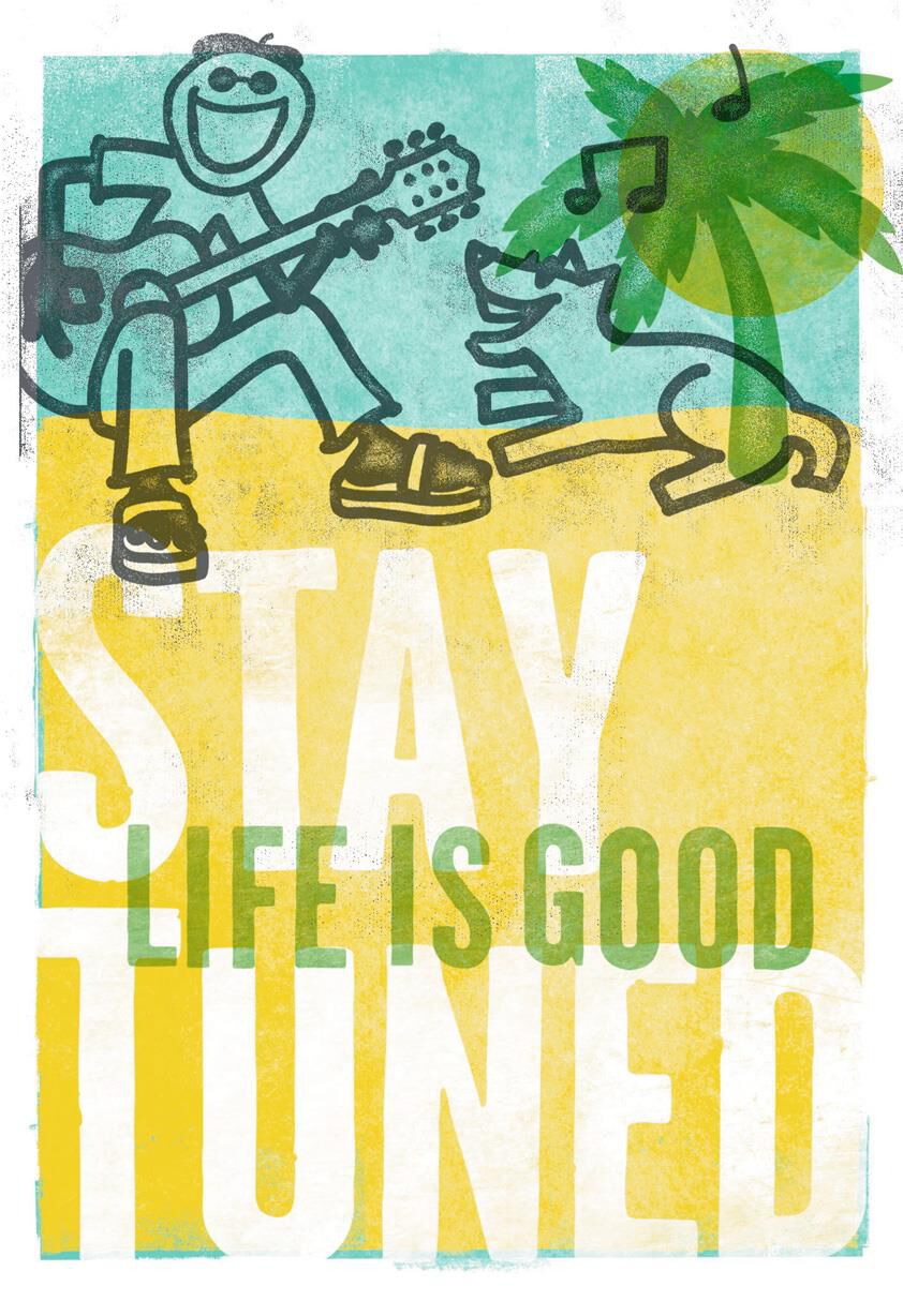 Life is Good® Stay Tuned Graduation Card