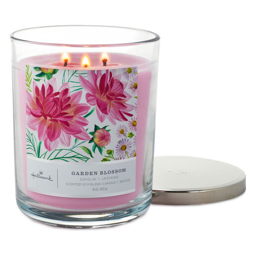 Garden Blossom 3-Wick Jar Candle, 16 oz., 