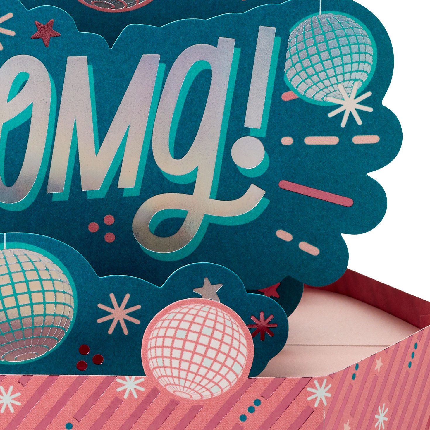 OMG Time to Celebrate 3D Pop-Up Card, , large image number 4