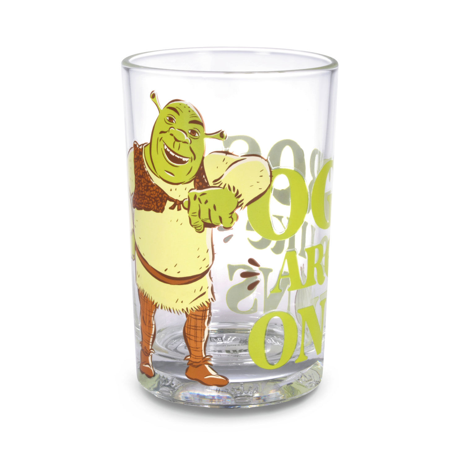Shrek Ogres Are Like Onions Collectible Drinking Glass, 13.5 oz.