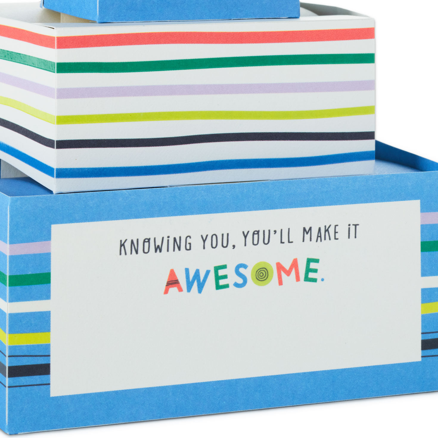 Primary Colors Layer Cake Kids Pop-Up Birthday Card Sentiment image number 3