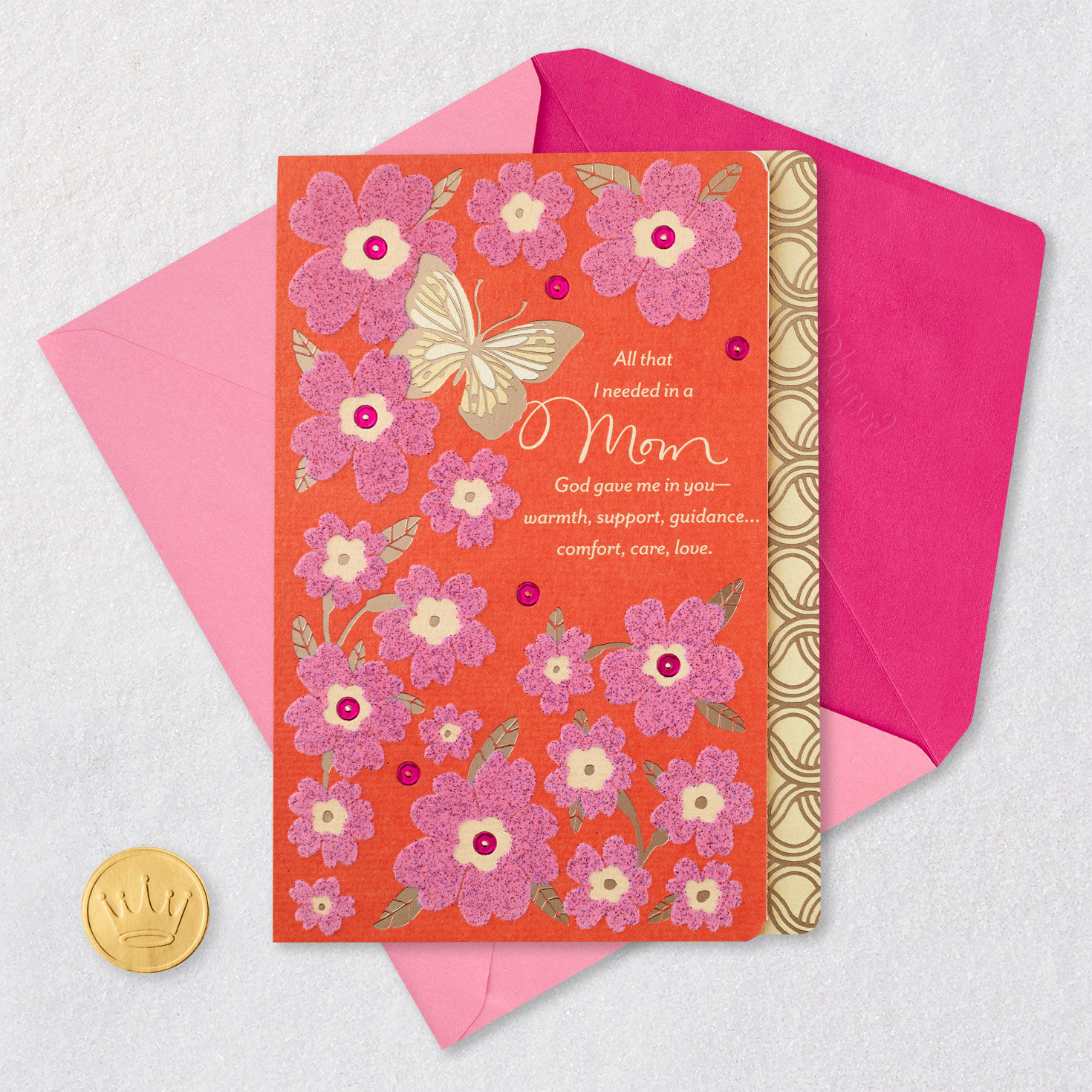 God Gave Me You Religious Mother's Day Card for Mom, , large image number 6