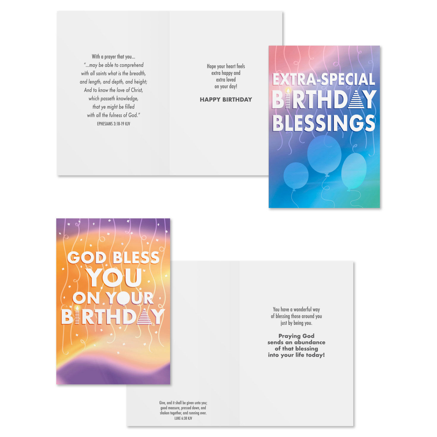 Celebrating You DaySpring Birthday Cards Assortment Card Front with Sentiment image number 4