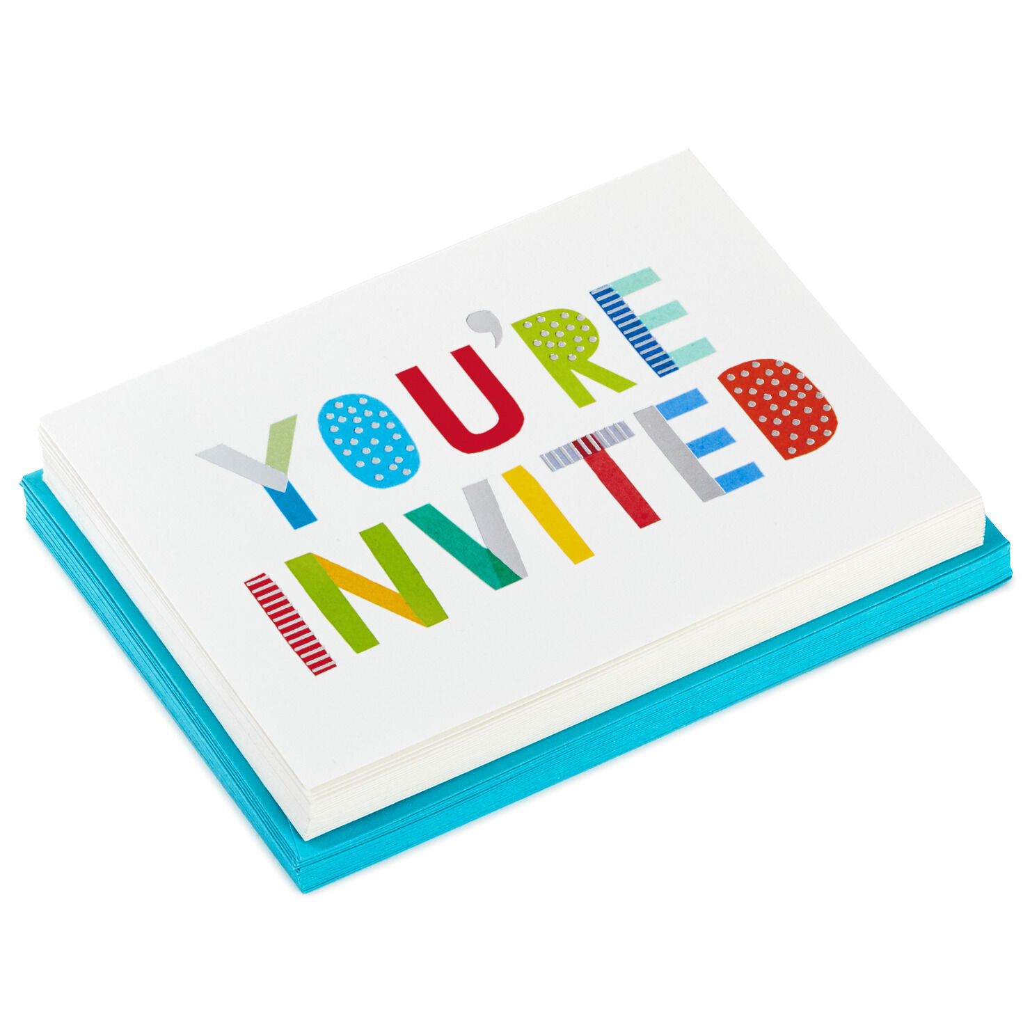 You Re Invited Colorful Lettering Party Invitations Pack Of 20 Invitations Hallmark