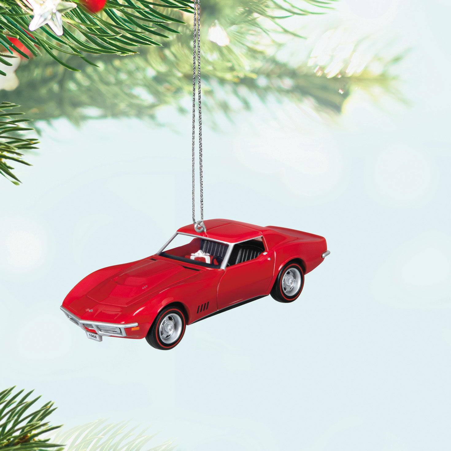 Classic American Cars 1968 Chevrolet&reg; Corvette&reg; L88 2024 Metal Ornament, , large image number 2