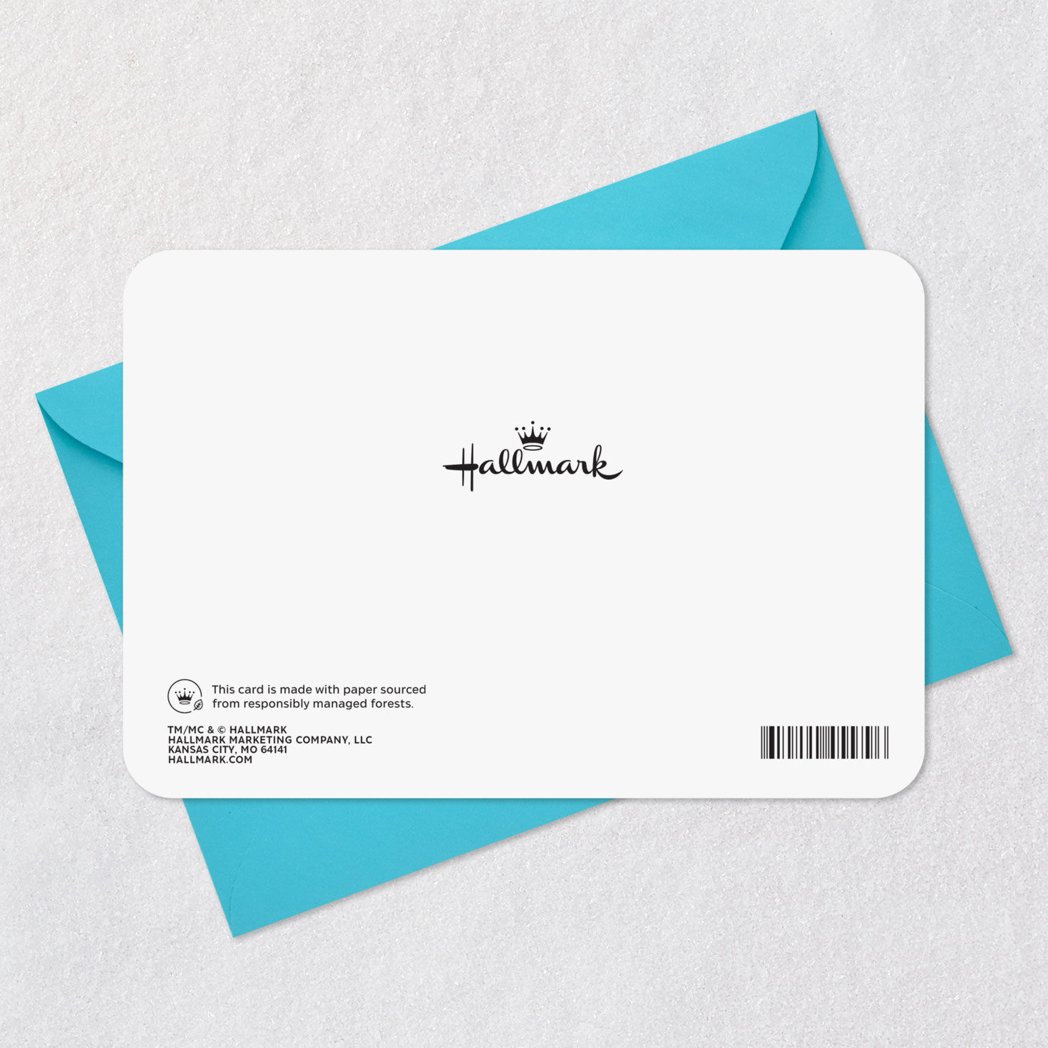 New Wheelz License Plate New Car Congratulations Card Card Back with Envelope image number 7