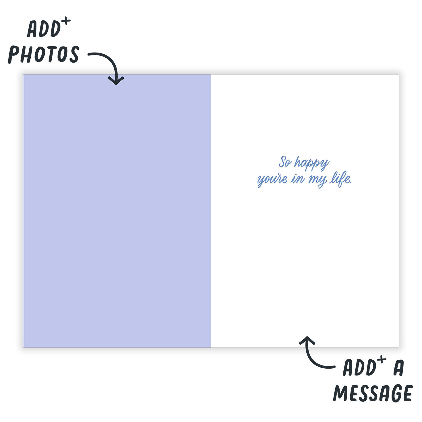 You are Magic Abstract Art Personalized Card Open Card indicating personalization image number 3