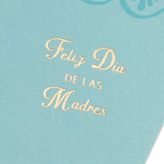 Flowers in Vase 3D Pop-Up Spanish-Language Mother's Day Card for Mom, , large image number 5