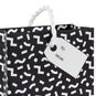 Black and White Mod Shapes Gift Card Holder Mini Bag upclose detail image number 5