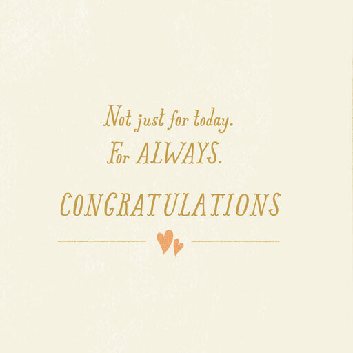 Good Wishes for Always Engagement Card, 