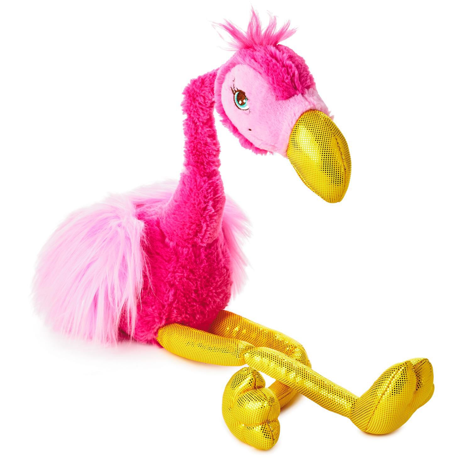 pink flamingo stuffed animal