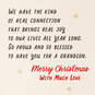 Grateful for the Closeness We Share Christmas Card for Grandson, , large image number 2