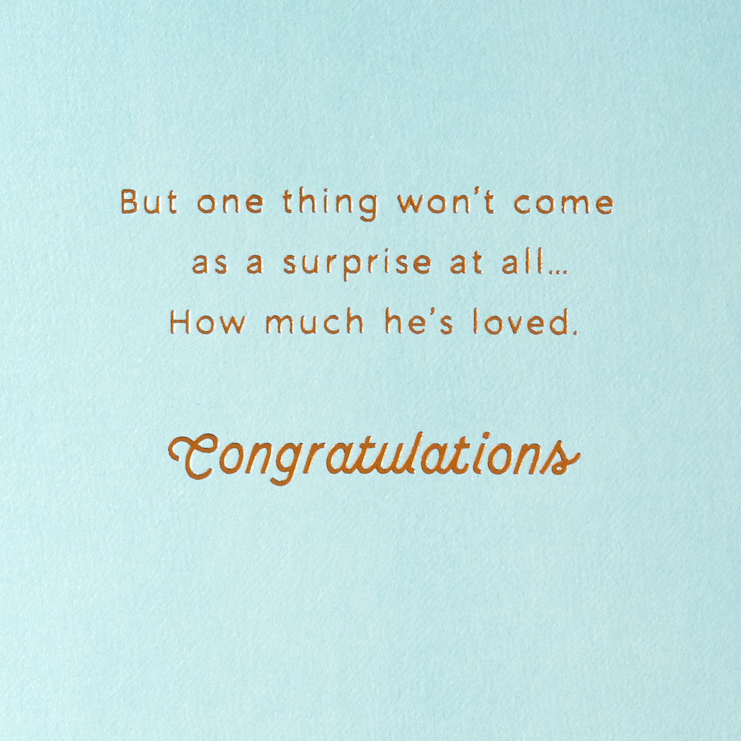 Hot Air Balloons New Baby Boy Card Sentiment image number 3