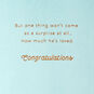 Hot Air Balloons New Baby Boy Card Sentiment image number 3