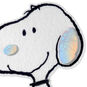 Peanuts 75th Anniversary Felt Snoopy Blank Card Card Front Detail image number 3
