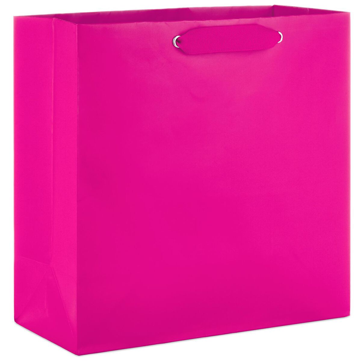 Hot Pink Large Square Gift Bag, 10.4" Gift Bags Hallmark
