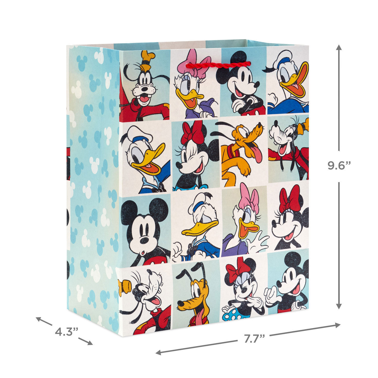Disney Mickey Mouse and Friends Medium Gift Bag measurement image number 3