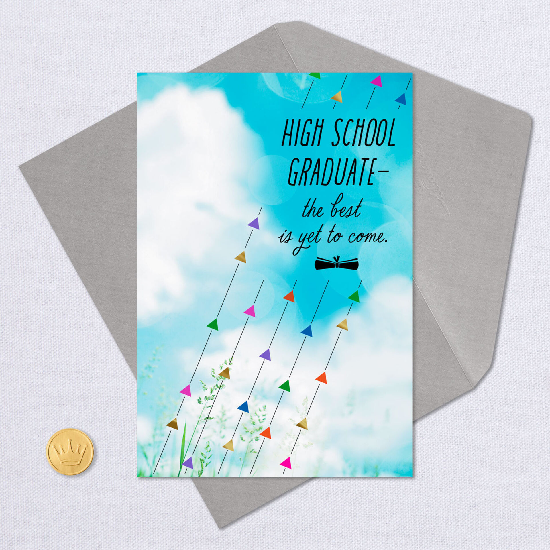 The Best Is Yet to Come High School Graduation Card Greeting Cards
