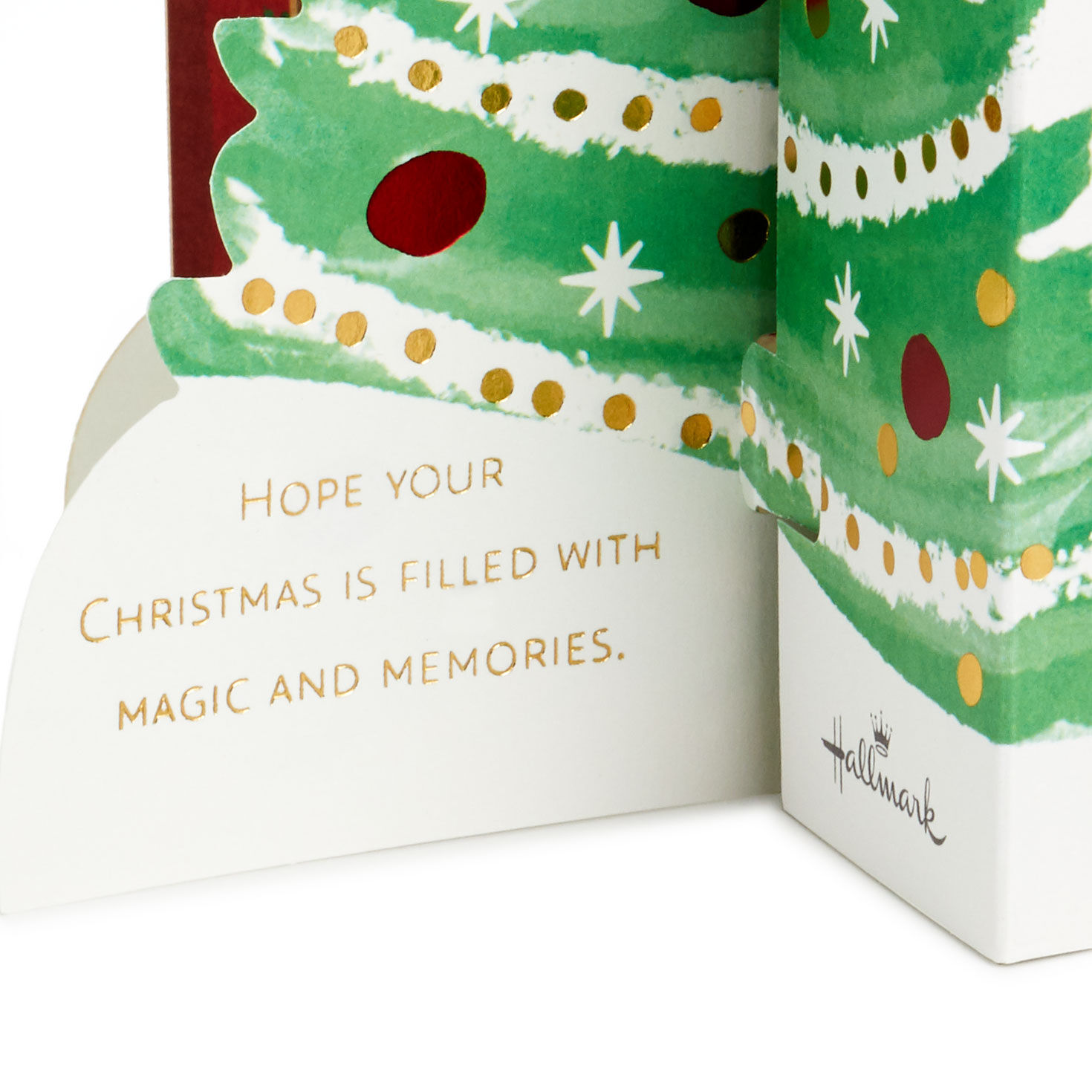 Jumbo Christmas Village Pop-Up Christmas Card sentiment image number 4