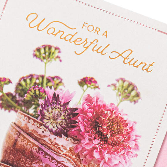 You're a Wonderful Woman Mother's Day Card for Aunt, , large image number 5